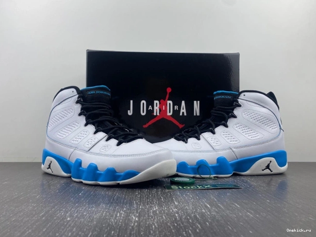 One Kick Air Powder Jordan FQ8992-101 9 Blue 0808